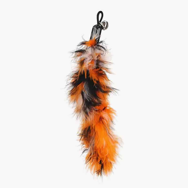 5pcs Feather Accessories Of Cat Stick Replace Cat Toy Teaser Stick Replacement Pet Toy